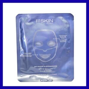 111Skin CRYO SCULPT De Puffing  Face Facial Mask 1 Mask New Sealed